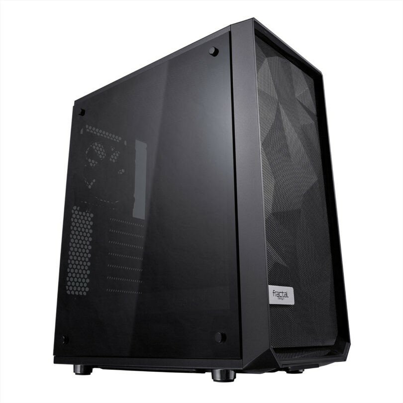 Fractal Design Meshify C Blackout TG    ATX 5x120mm 4x140mm 2xUSB3.0 audio bott PSU