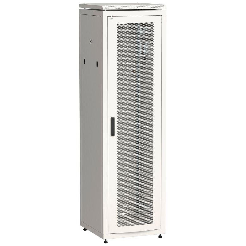 Шкаф сетевой 19дюйм LINEA N 47U 600х800мм перфорированная передняя дверь сер. ITK LN35-47U68-P (1 шт.)