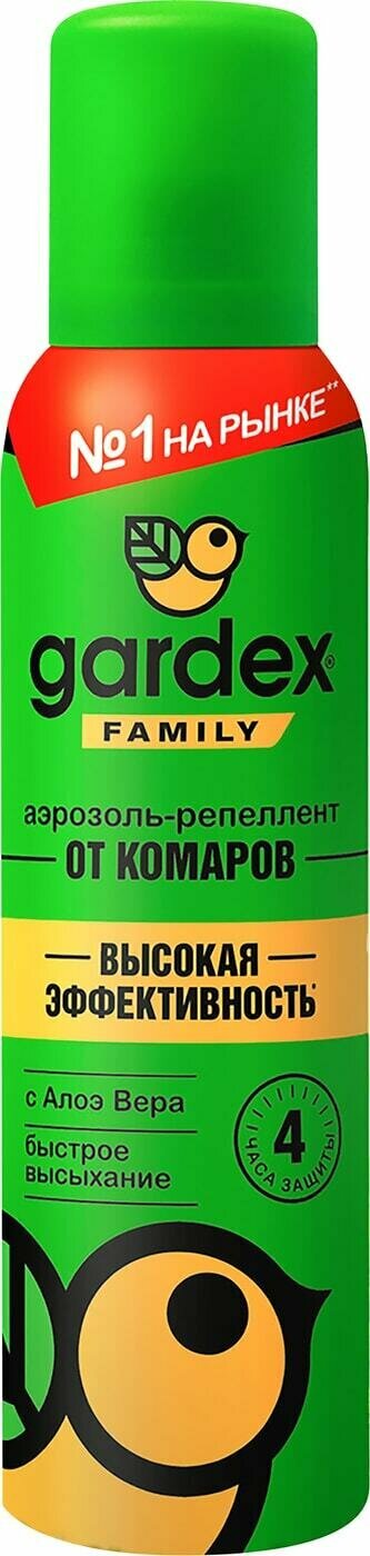 Gardex / Аэрозоль Family от комаров 150мл 2 шт