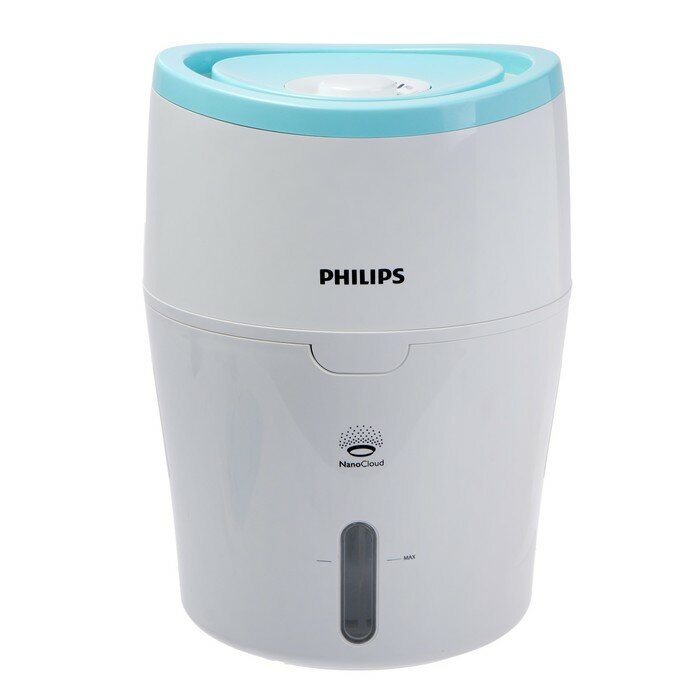 Philips Увлажнитель воздуха Philips HU4801/01, 15 Вт, 2000 мл, до 25 м2, 200 мл/ч, бело-зелёный