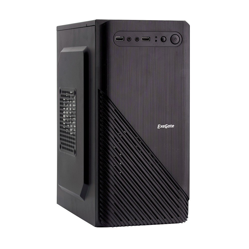 Exegate EX277798RUS Корпус Minitower BAA-103 Black, mATX, , 2*USB, Audio