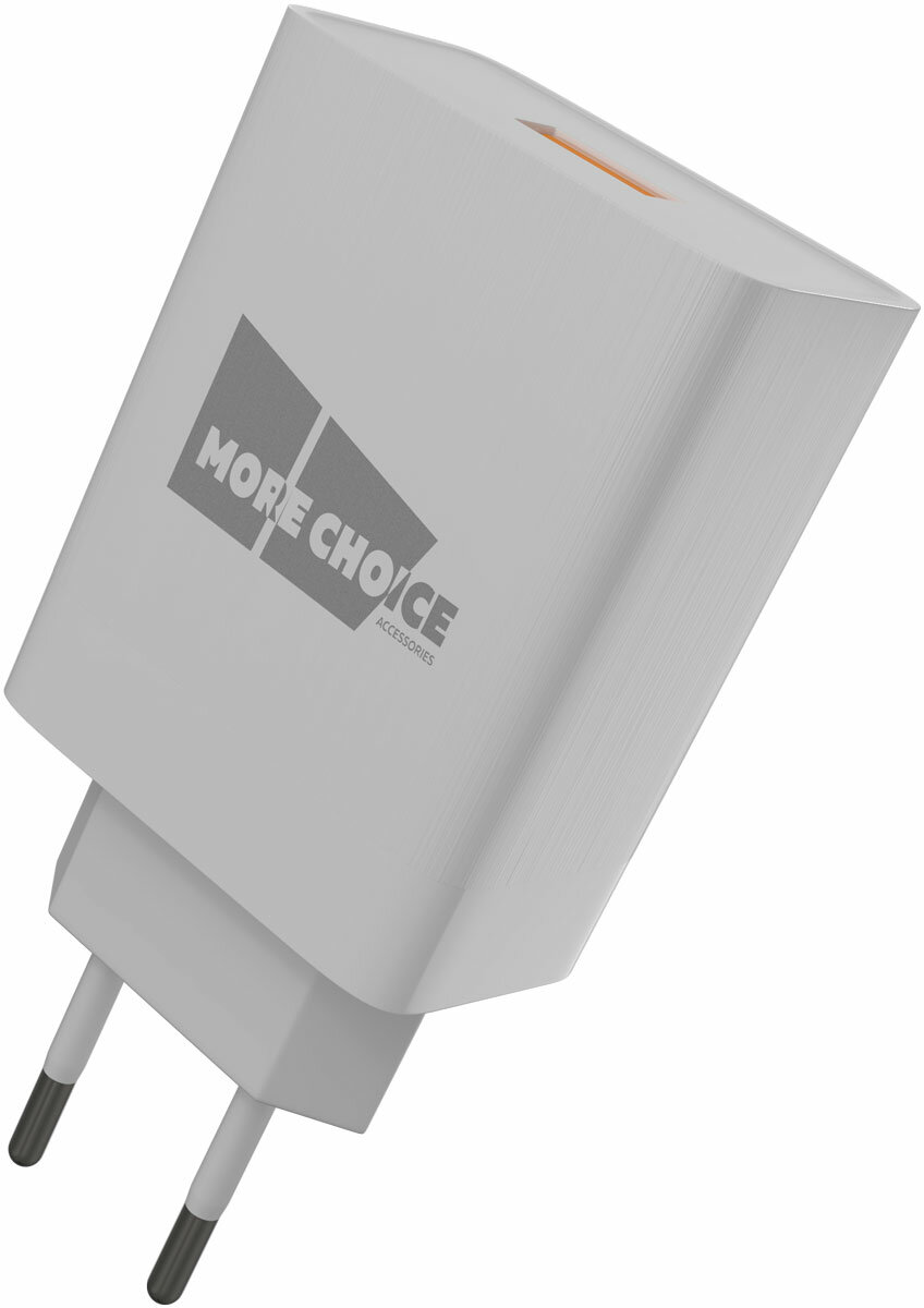   MoreChoice 1USB 3.0A QC3.0  micro USB   NC52QCm (White)