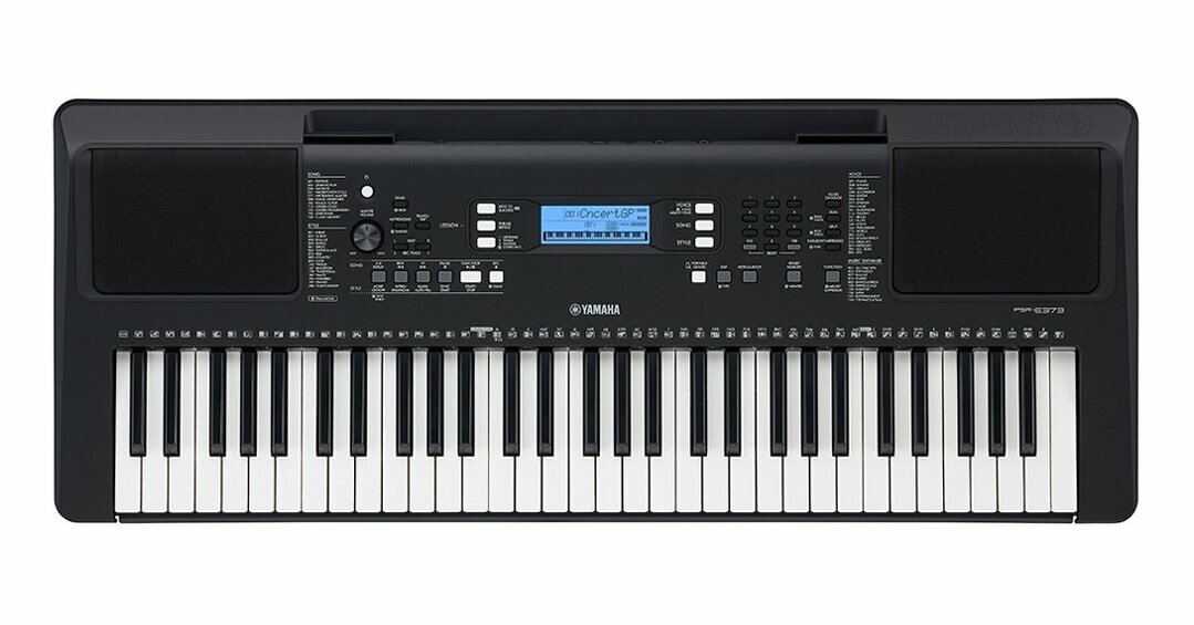 Синтезатор YAMAHA PSR-E373 черный