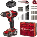 Дрель-шуруповерт EINHELL PXC TE-CD 18/40 Li + 69 1.5Ач, с одним аккумулятором [4513955] - изображение