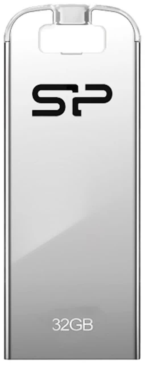 Флешка Silicon Power USB Drive 64Gb Touch T03 SP064GBUF2T03V1F {USB2.0, Silver}