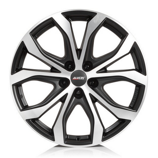   Alutec W10X 9.0x20/5x112 D70.1 ET35 RACING BLACK FRONTPOLISHED