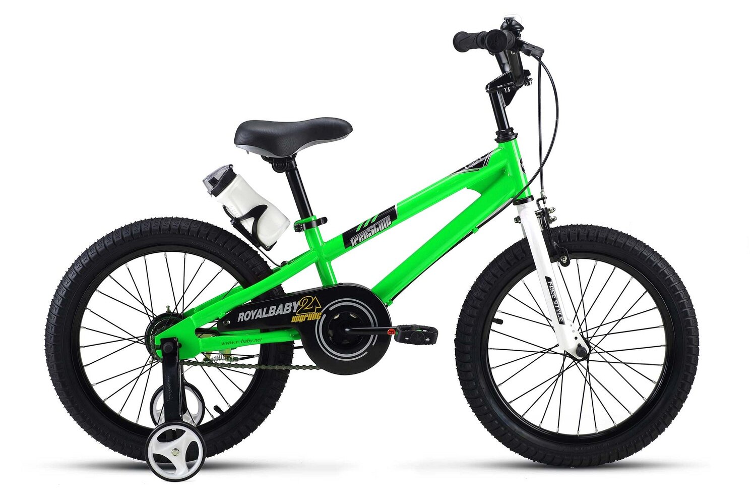 Велосипед Royal Baby Freestyle Steel 18" (2020) (Велосипед Royal Baby Freestyle 18", сталь, RB18B-6 Зеленый)