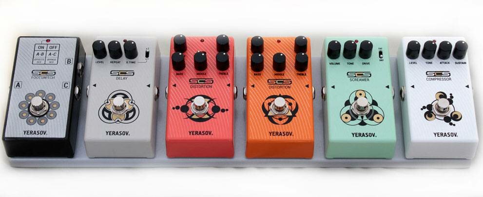 Педалборд YERASOV SCS PEDAL BOARD PB-6