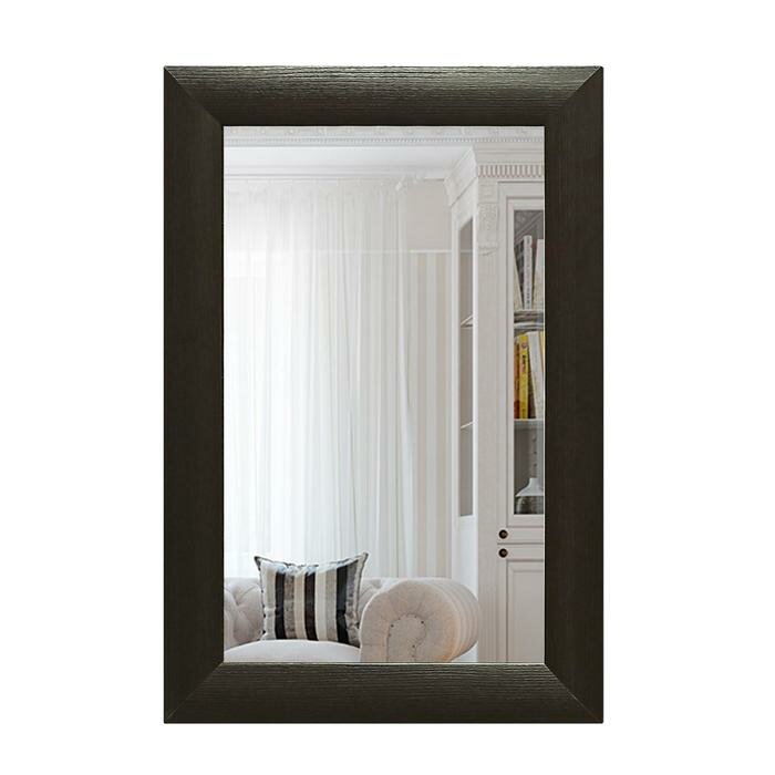 Зеркало «Венге», настенное 41×61 см, рама МДФ, 55 мм - фотография № 3