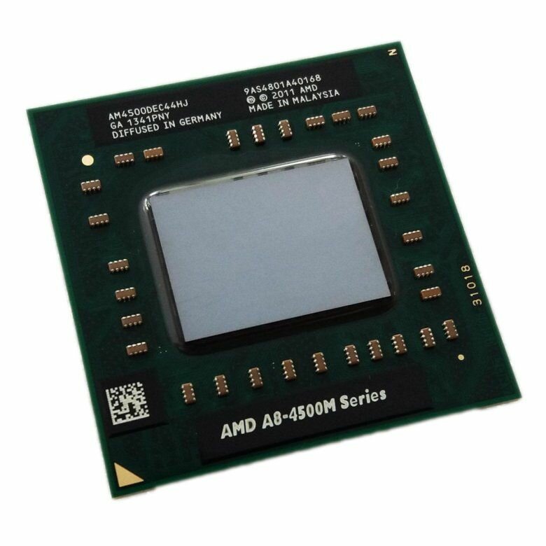 Процессор для ноутбука AMD A8 4500M (1,9 ГГц, FS1, 4 Мб, 4 ядра)