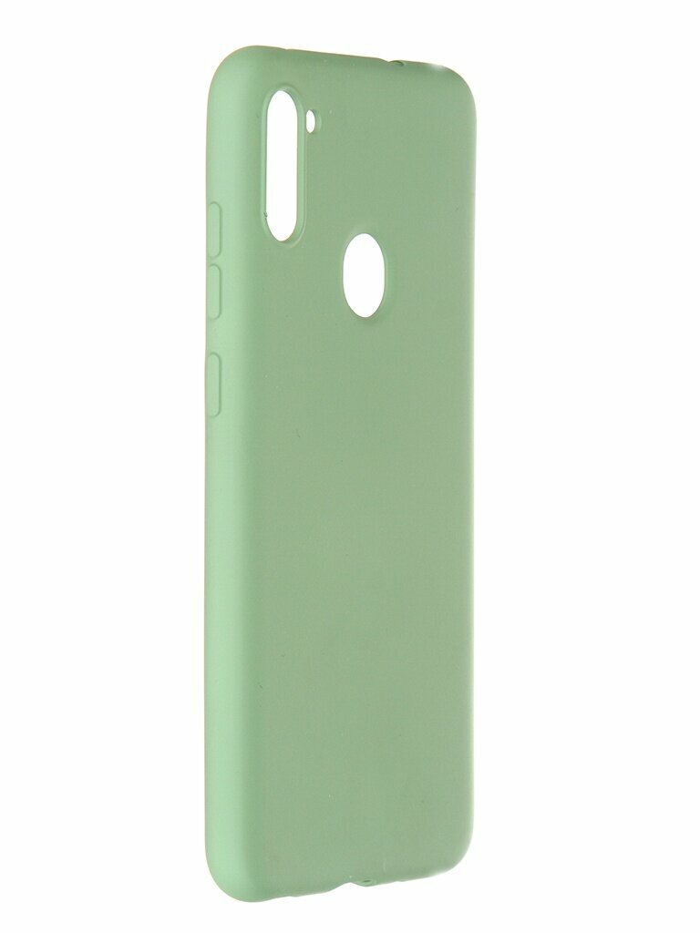 Чехол Pero для Samsung Galaxy A11 / M11 Liquid Silicone Green PCLS-0005-GN