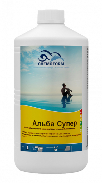 Средство для борьбы с водорослями Chemoform Альба Супер 28% 1 л 0602001