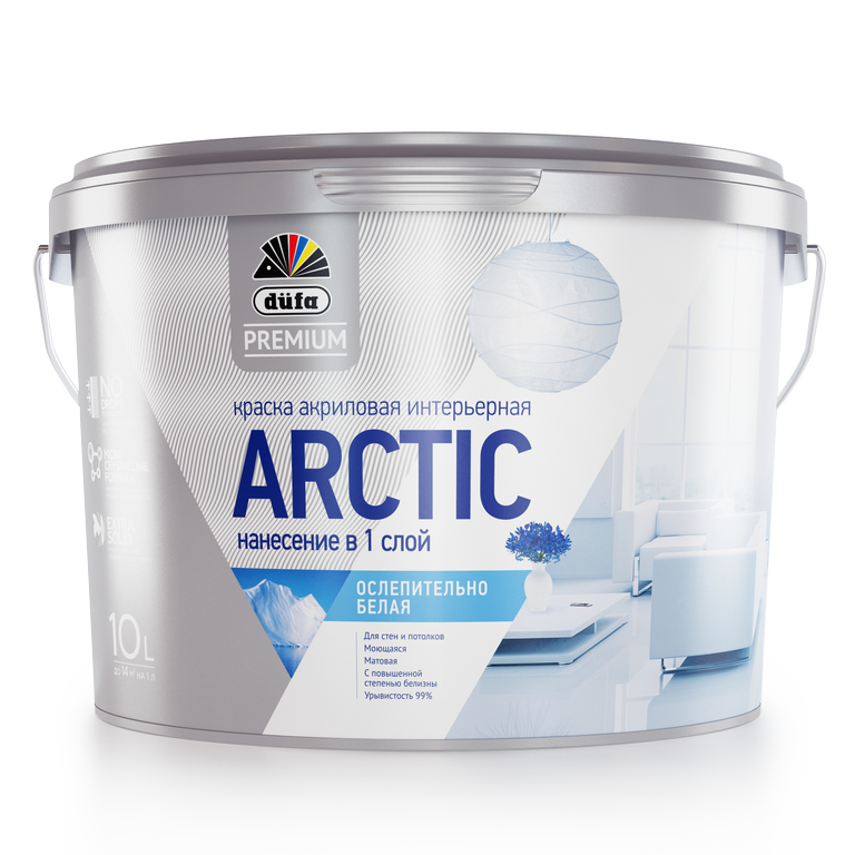 Краска акриловая Dufa Premium Arctic