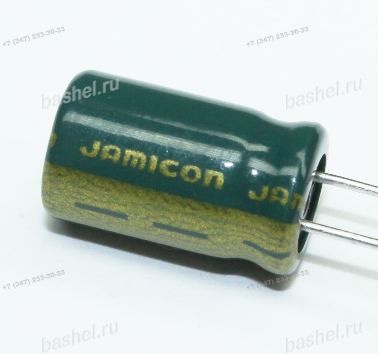 ECAP 680 мкФ / 10 В 8x14 WL, Конденсатор электролитический, JAMICON, (аналог К50-35)