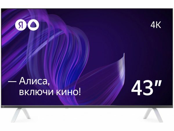 Телевизор Яндекс Умный телевизор с Алисой 43"