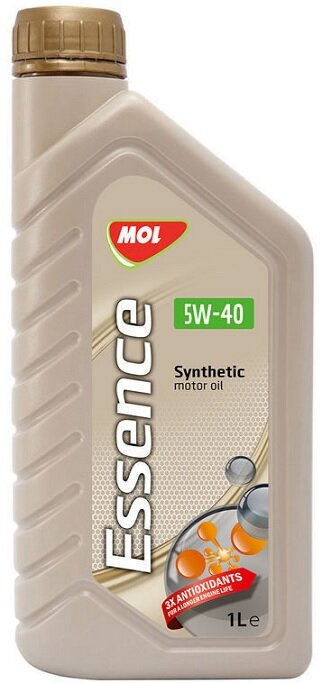 Масло моторное синтетика Mol Essence 5W40 SM A3/B4 1л