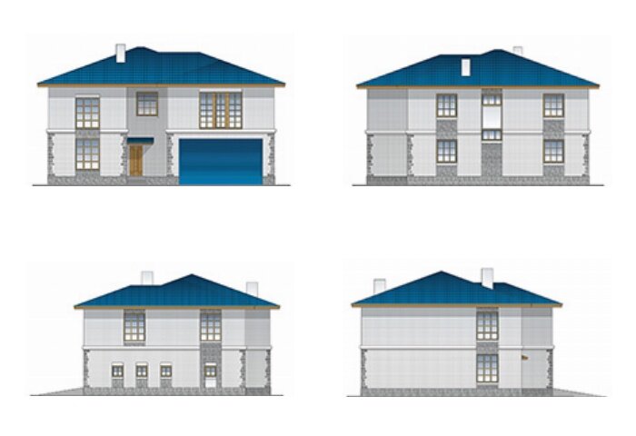 Проект дома Plans-44-03 (309 кв.м, кирпич) - фотография № 3