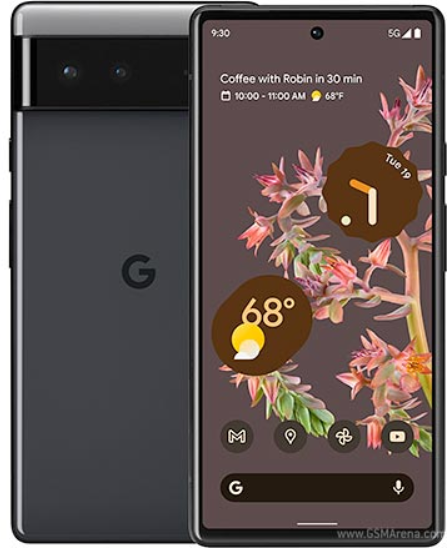 Смартфон Google Pixel 6 8/128 ГБ, stormy black USA