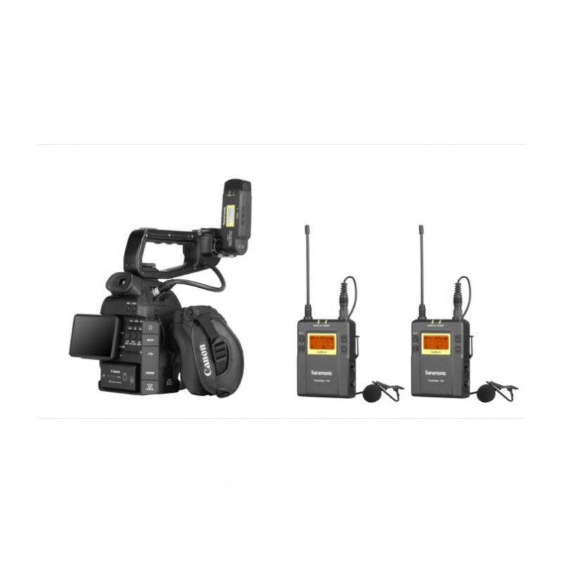 Saramonic UwMic9 TX9+TX9+RX-XLR9 радиопетлички с 2 передатчиками и 1 приемником - фото №2