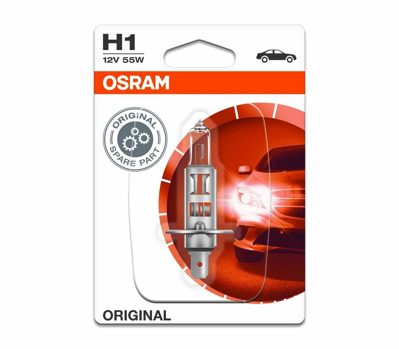   Osram H1 12V 55W Original (P14.5s) 64150-01B