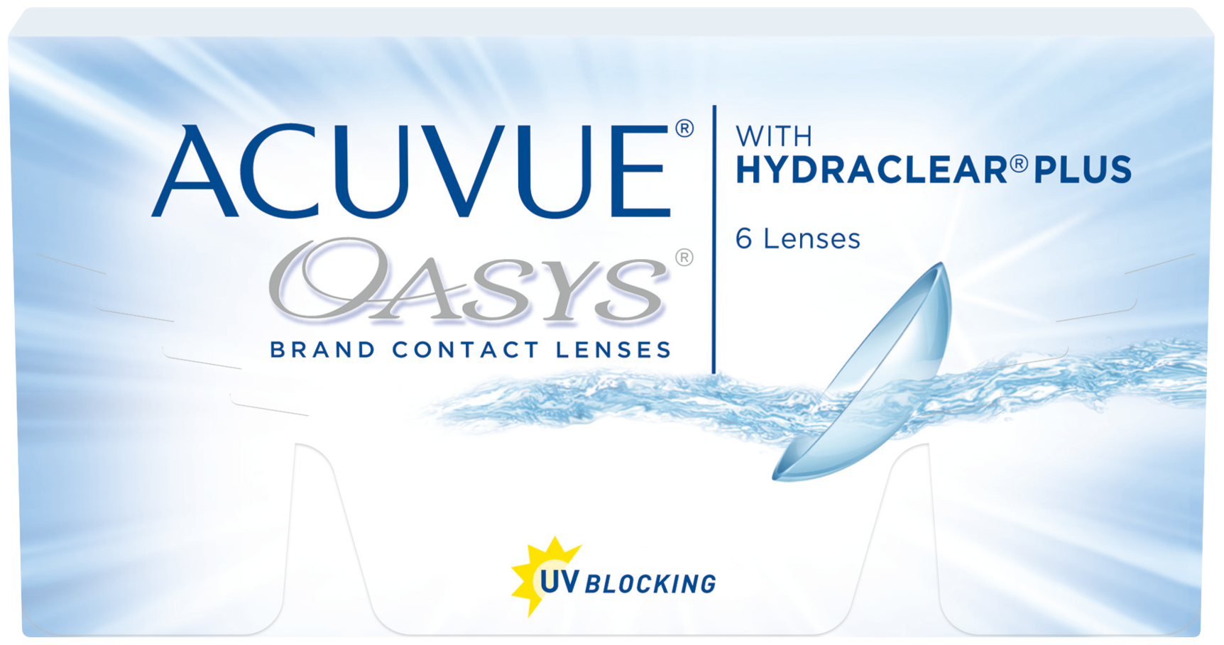 Контактные линзы Acuvue OASYS with Hydraclear Plus, 6 шт., R 8,4, D -5.00