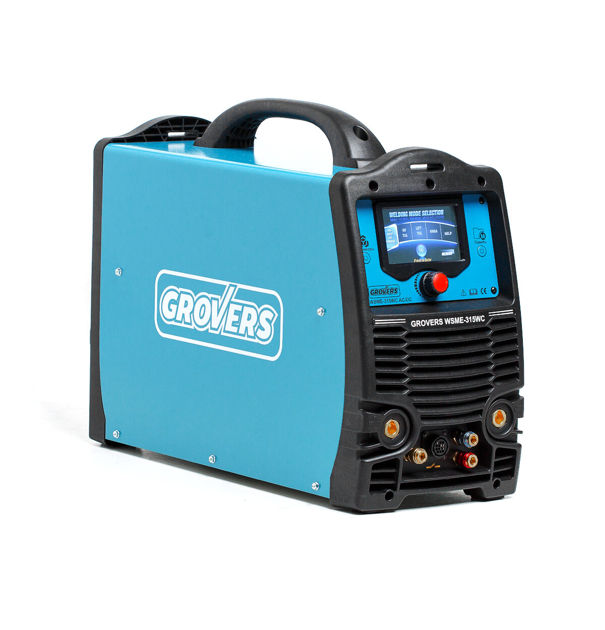 Сварочный аппарат инверторного типа Grovers WSME-315 WC AC/DC Pulse (LCD) TIG MMA