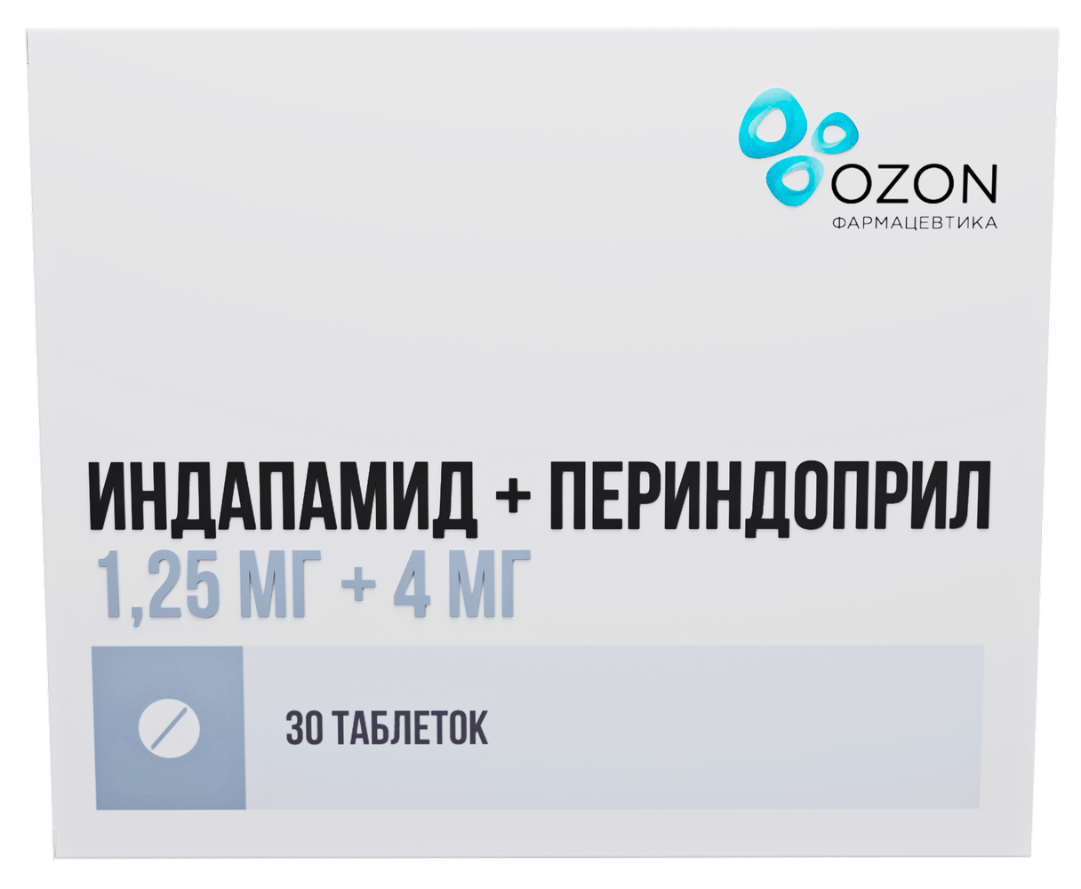 Индапамид+Периндоприл таб.