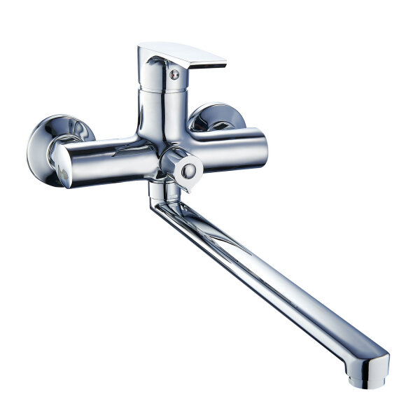 Смеситель для ванны и умывальника 35к ПСМ-100-2 элит тип см-вуорншла, эксцентрики &quotЕВРО&quot, хром