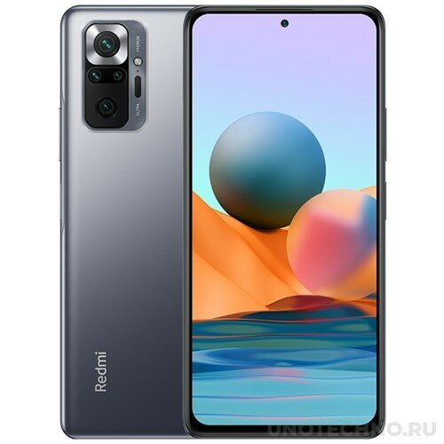 Смартфон Xiaomi Redmi Note 10 Pro 6/64Gb (NFC) Onyx Gray (Серый) Global Version