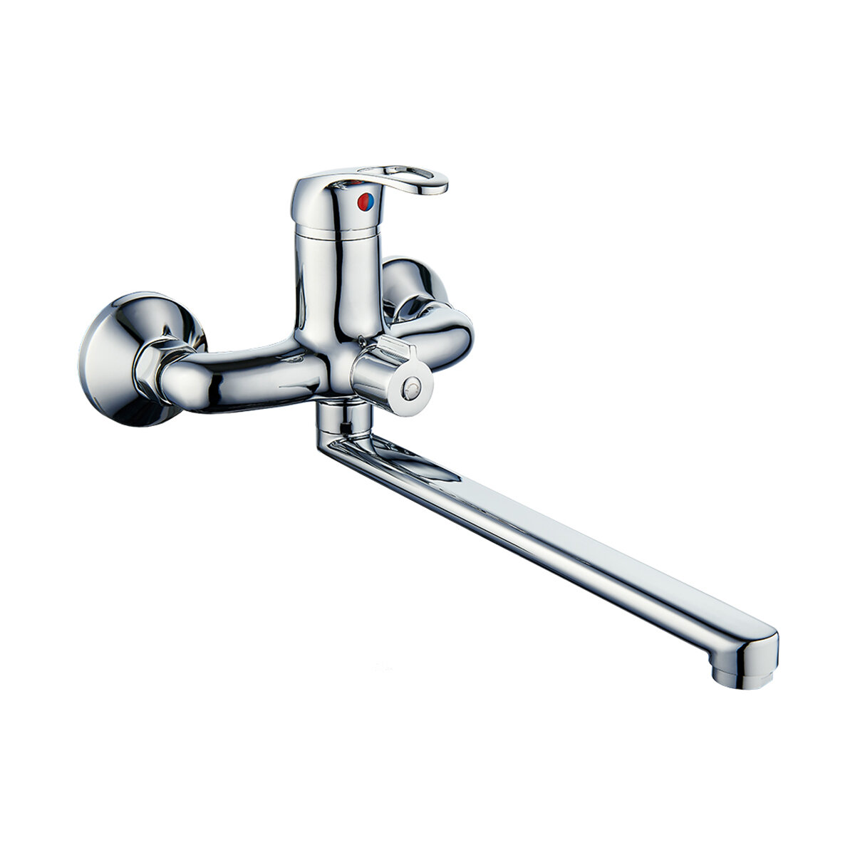 фото Смеситель для ванны с душем Roegen RB100C, с длинным изливом, хром