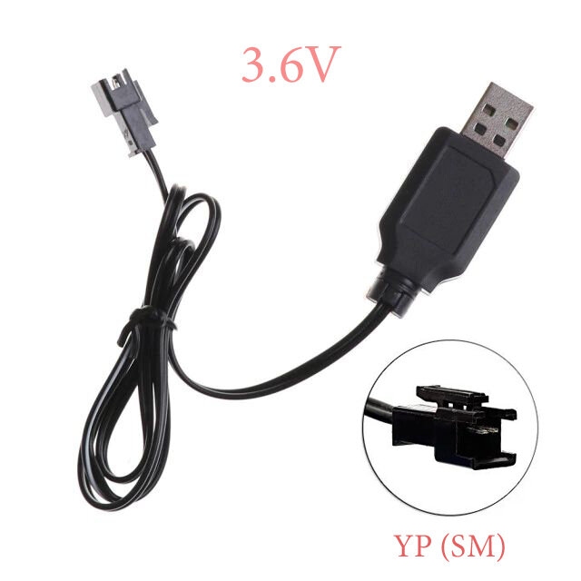 USB зарядное устройство для Ni-Cd и Ni-Mh аккумуляторов 3.6V с разъемом YP (sm)