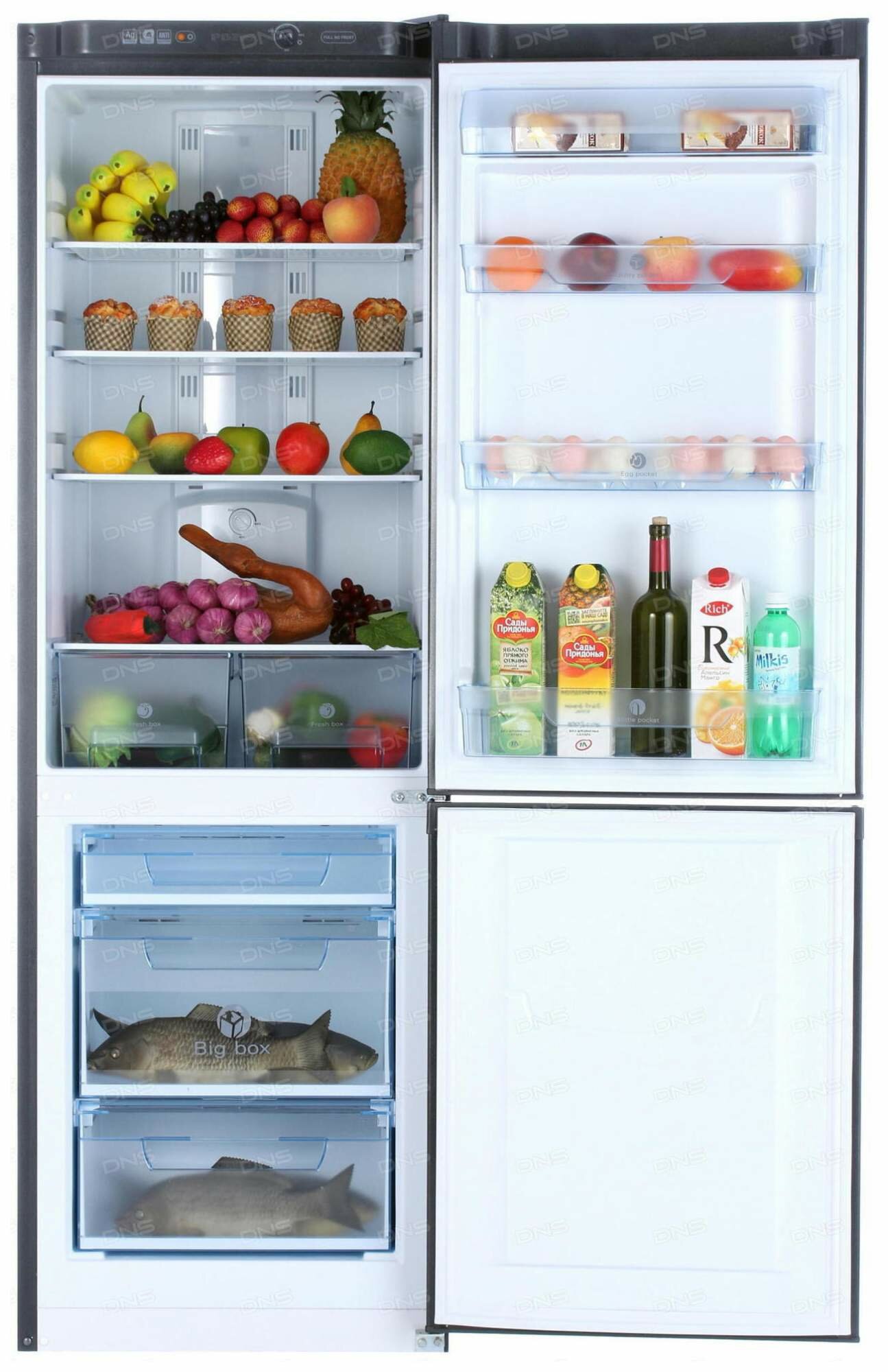 Холодильник POZIS RK FNF-170 Black - фотография № 2