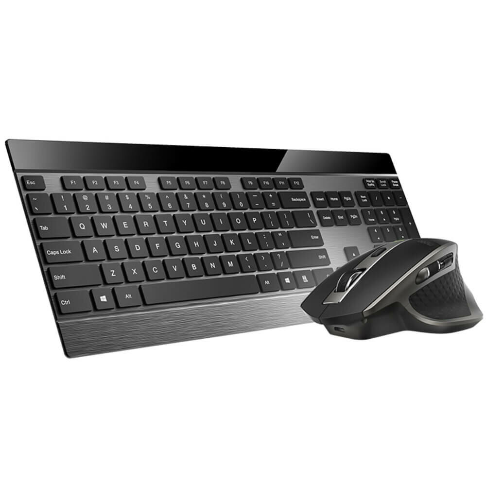 Комплект клавиатуры и мыши RAPOO MT980s чёрный