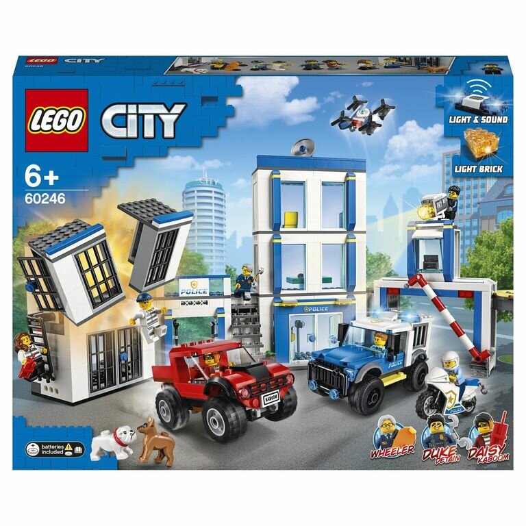 LEGO City Fire Конструктор Полицейский участок, 60246