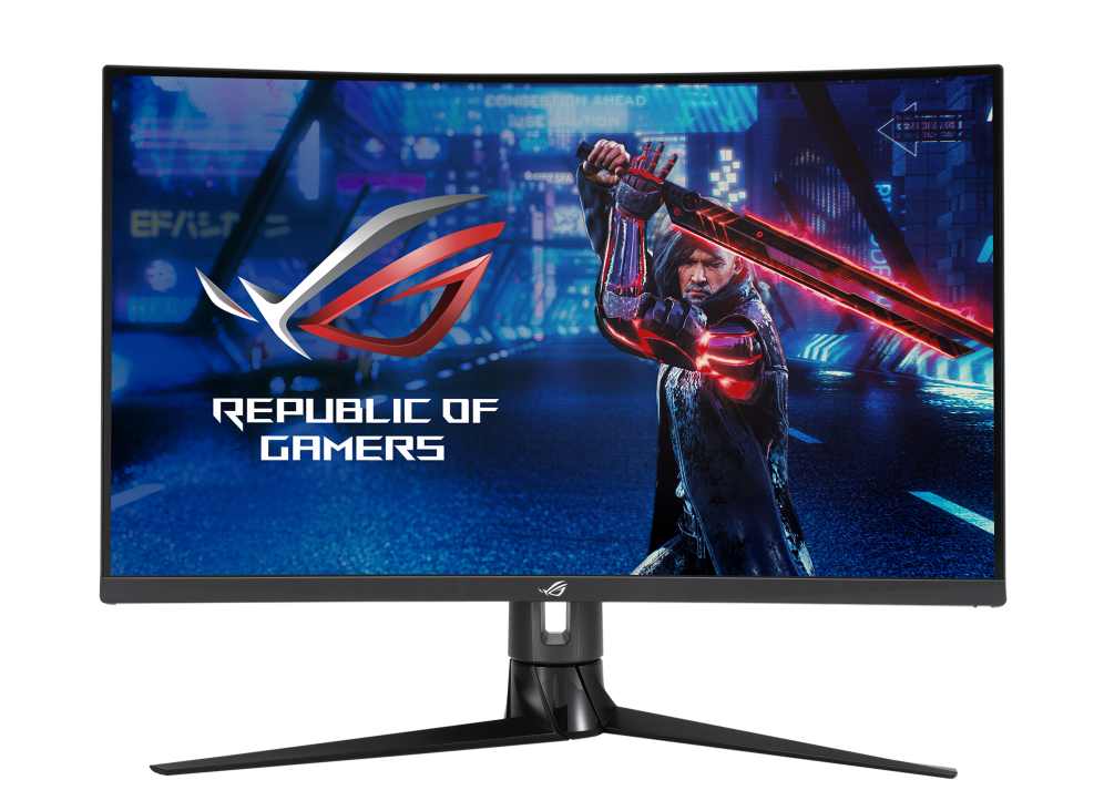 Монитор Asus 31.5"(2560x1440) Asus ROG STRIX XG32VC 90LM03S0-B04170/матрица VA Матовая / Регулировка высоты