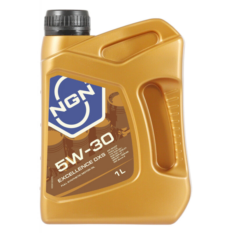 Моторное масло NGN 5W-30 EXCELLENCE DXS SN/CF 1л V172085651