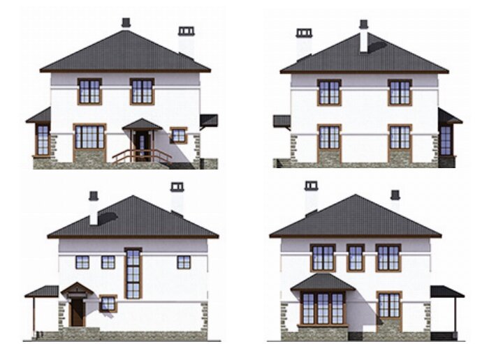 Проект дома Plans-61-39 (131 кв.м, газобетон) - фотография № 3