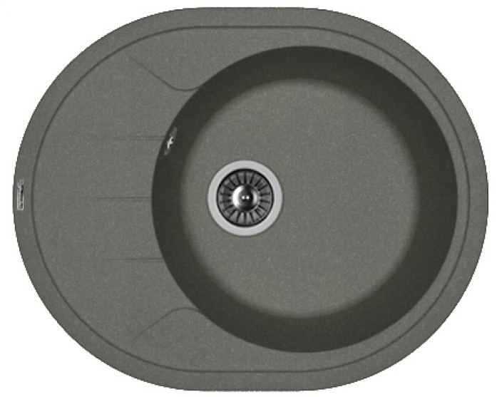 фото Кухонная мойка Florentina Родос 620 черный 20.245.B0620.102
