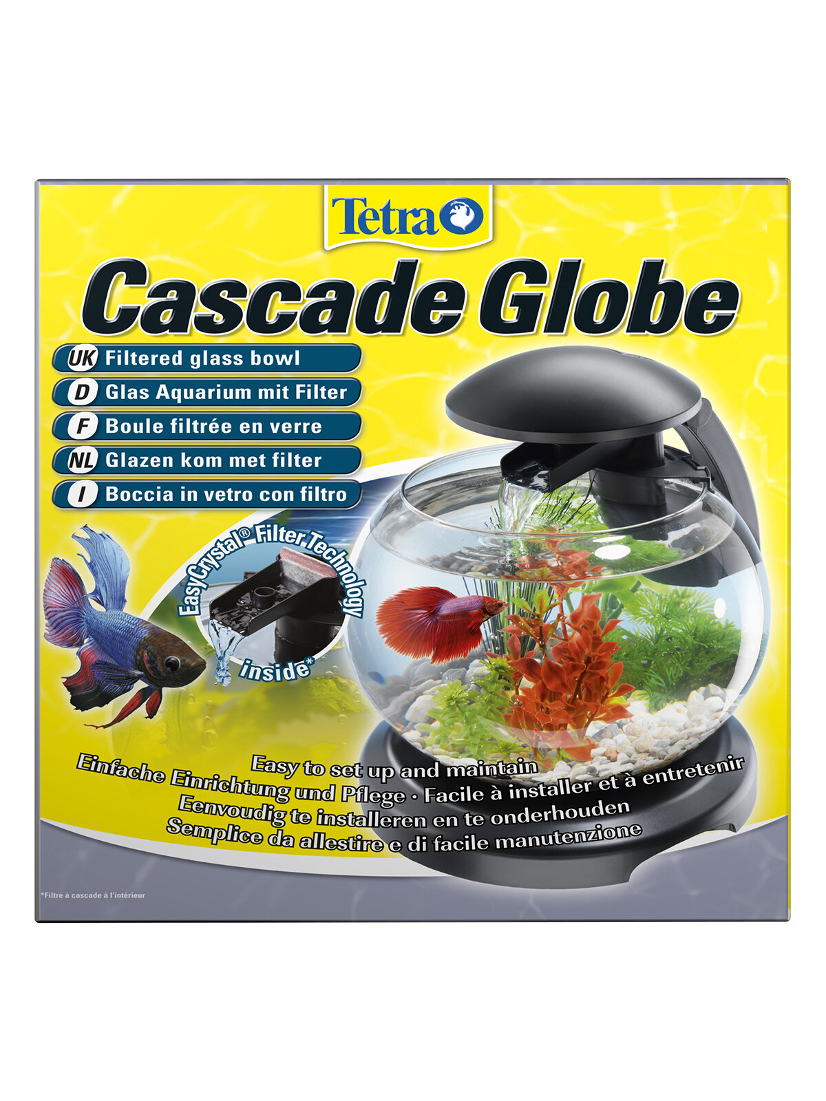 Tetra Cascade Globe аквариумный комплекс черный 6,8 л