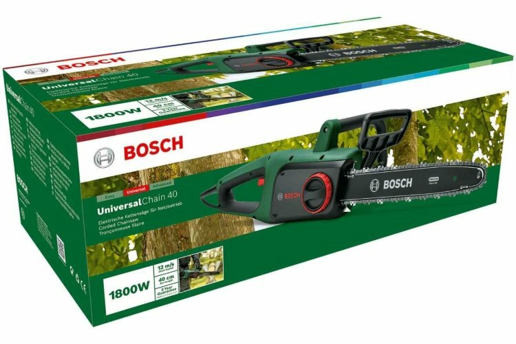 Цепная электрическая пила Bosch universalchain 40 06008B8402 - фотография № 3