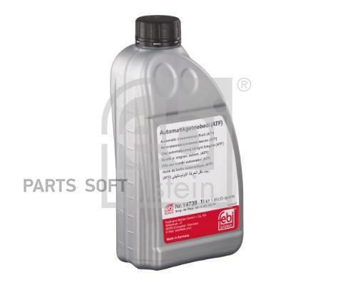 FEBI 14738 14738F_жидкость! жёлтая 1L для АКПП,ГУР ATF\ MB 236.11,VW TL 521 62,LT 71141,ZF TE-ML 11(14)B 1шт