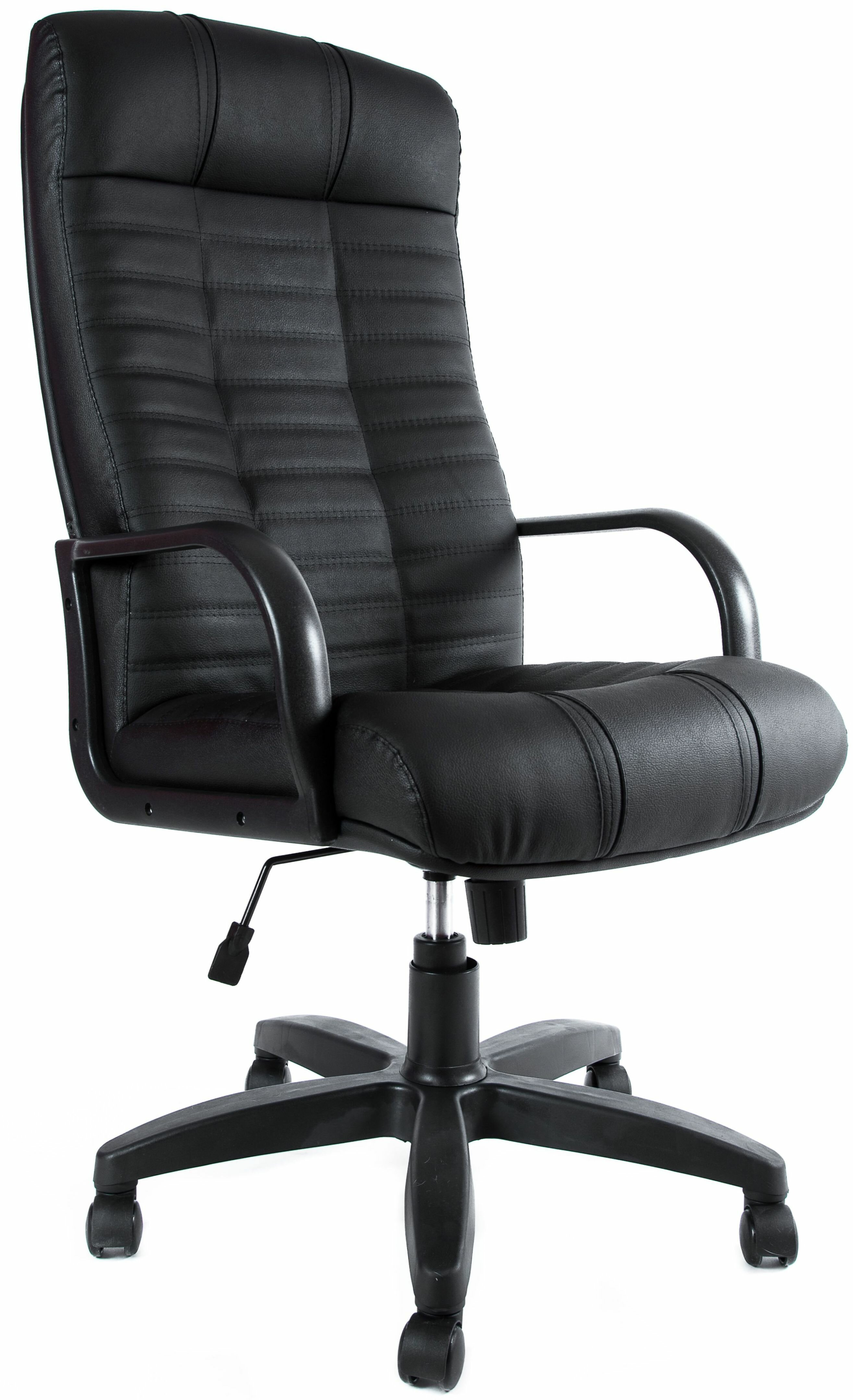 Компьютерное кресло Евростиль Атлант офисное обивка: искусственная кожа цвет: черный