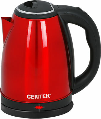 Чайник электрический Centek CT-1068 RED (красный) металл