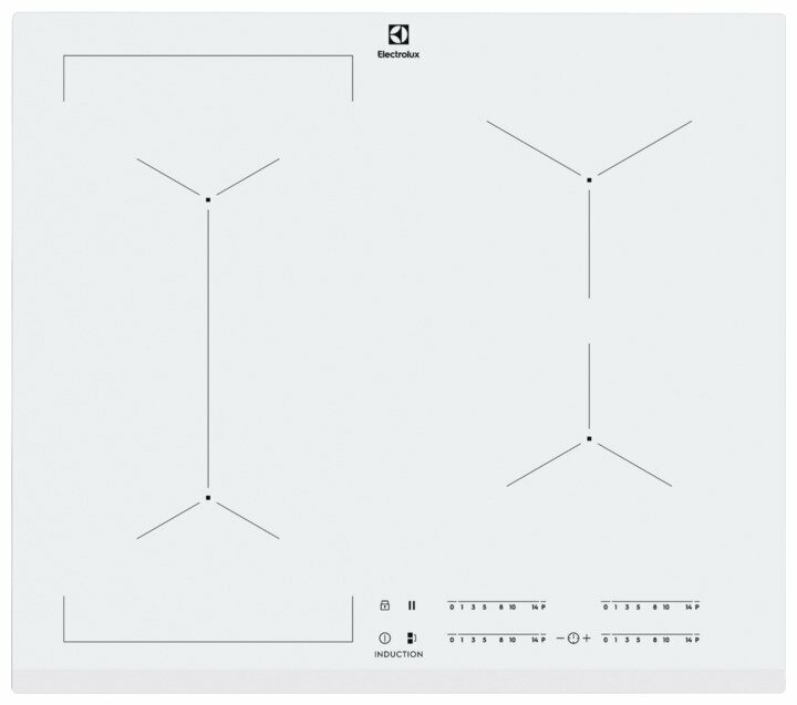 Индукционная варочная панель Electrolux EIV 63440 BW, белый - фотография № 1