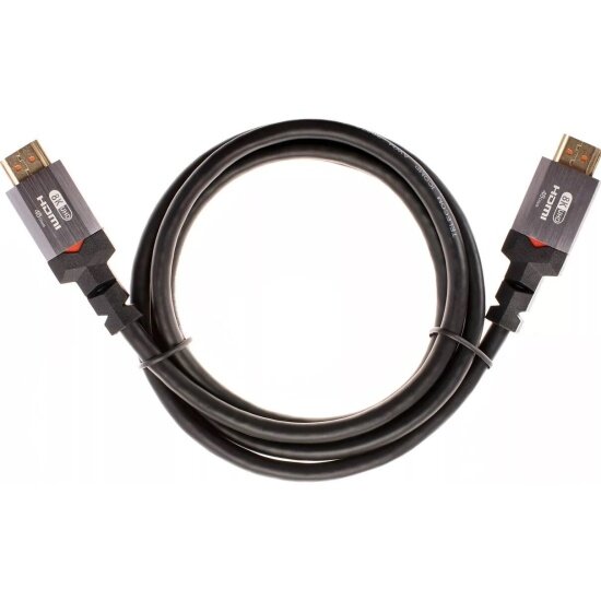Кабель HDMI 19M/M,ver. 2.1, 8K@60 Hz 2m метал разъемы, Telecom <TCG365-2M> VCOM Telecom TCG365-2M - фото №1