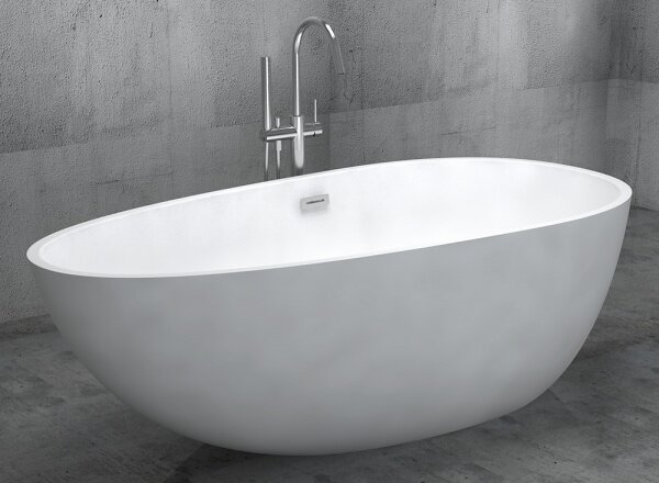 Овальная акриловая ванна Abber AB9211
