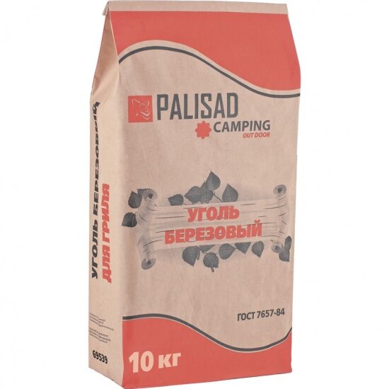 PALISAD Уголь березовый 10 кг