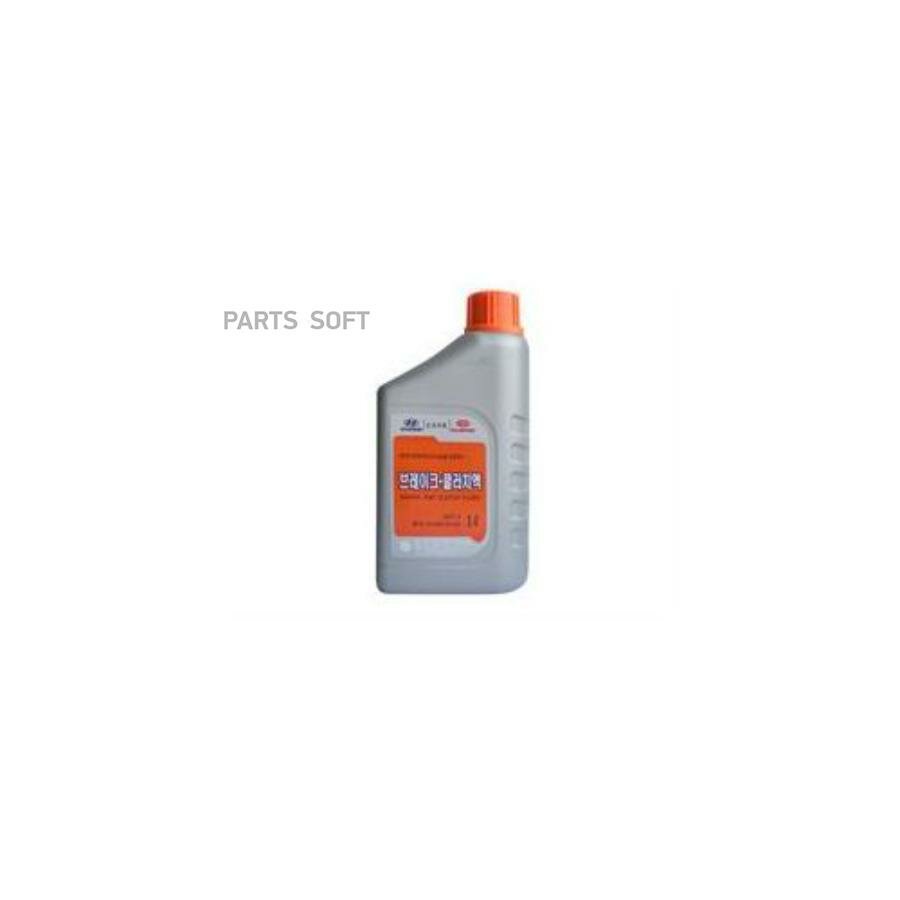 HYUNDAI-KIA 01100-00100 Жидкость тормозная HYUNDAI/KIA Brake Fluid DOT3 1 л 01100-00100