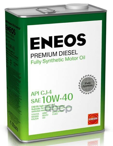 ENEOS Eneos Premium Diesel Cj-4 10w-40 4л