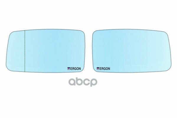 фото Зеркальный Эл-Т 2170 Priora Ergon Левый/Правый Антиблик Синий Обогрев Асферика Ergon арт. 96709955